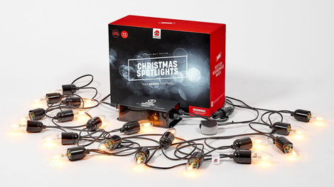 Illustration for article titled These Motion-Activated Christmas Lights Become Intensely Bright To Scare Off Intruders